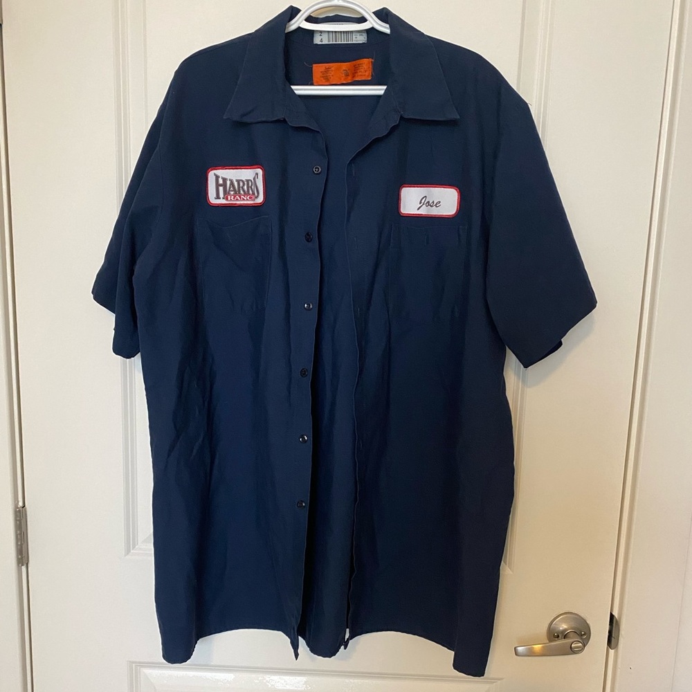 Vintage Navy Work Shirt